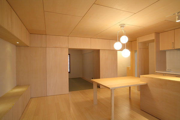 築40年のマンモス団地内の1住戸の全面改修